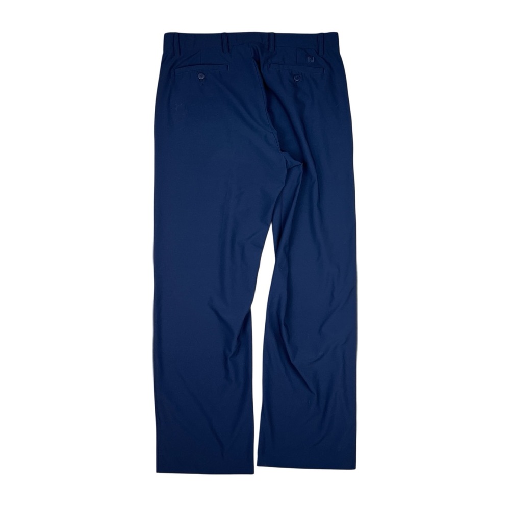 FootJoy FJ Golf Pants Mens 34x30 Navy Blue Performance Stretch Straight Leg - Picture 5 of 13